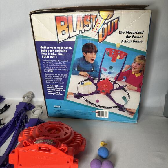 1993 Blast Out Game Parker Brothers Works Great Vintage Game - Picture 10 of 12